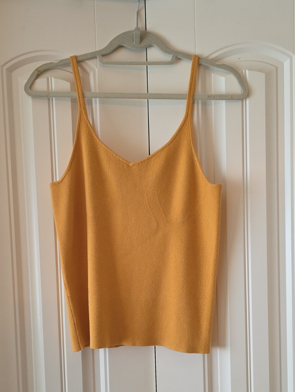 Marie Oliver Mustard Yellow V-Neck Camisole